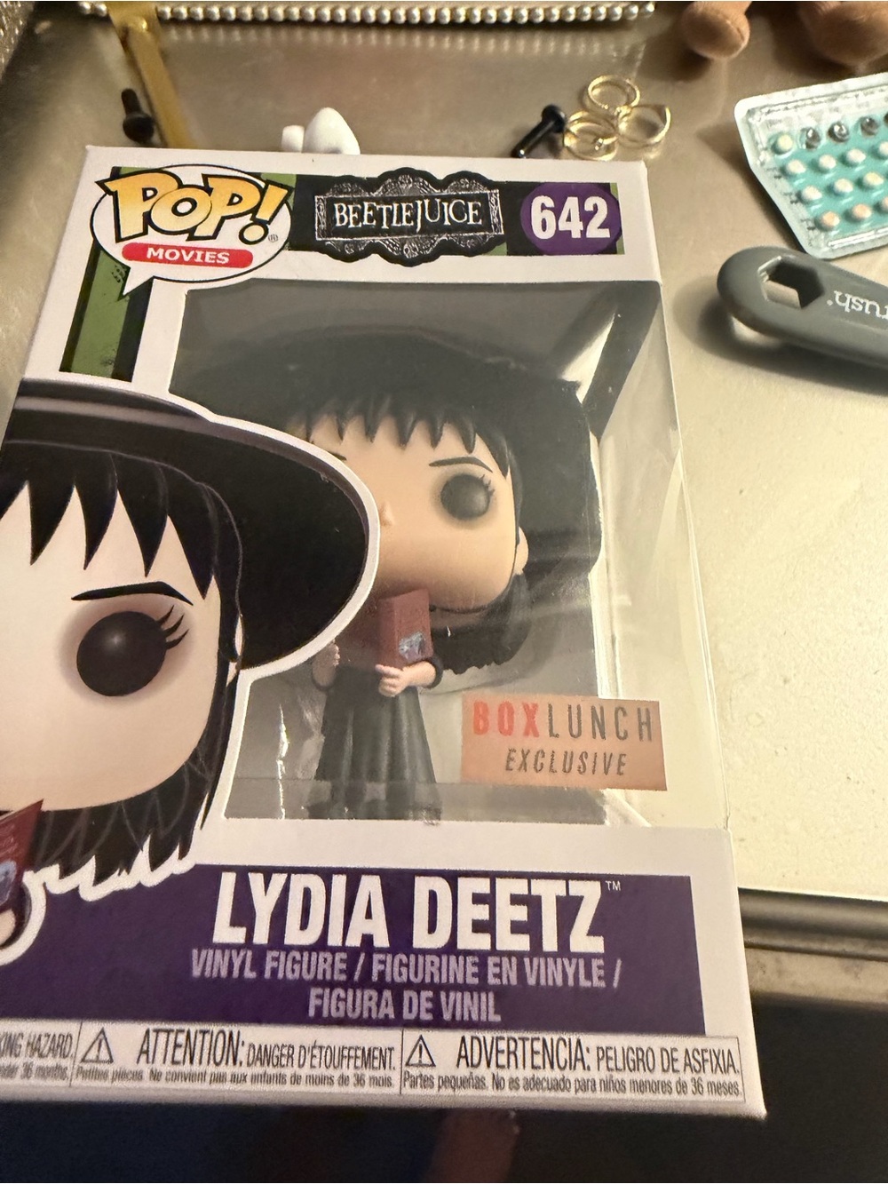 New in box Lydia deetz pop figure